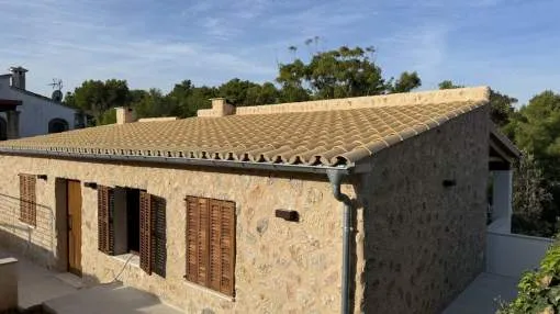 Newly constructed villa with partial sea views in Bonaire, Alcudia