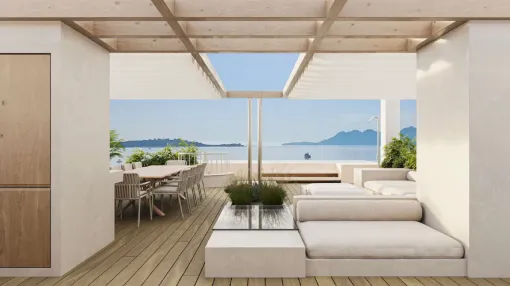 Exclusive Building on the Seafront in Puerto de Pollensa – Unique Investment Opportunity