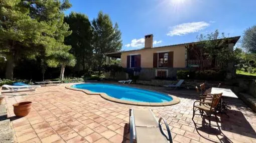 Spacious country house in Alaro with pool and garden,  available for short or long term rent