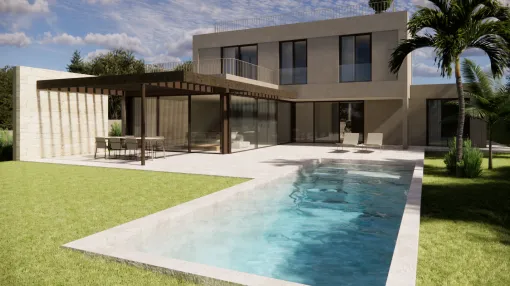 Exclusive villa under construction in Sa Torre