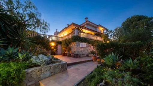 Family Villa in Cas Català with Private Pool, Partial Sea Views and Prime Location Near International Schools