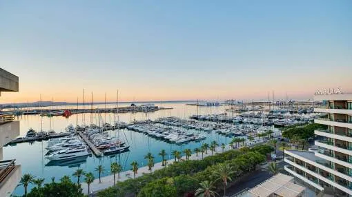 Exclusive Designer Penthouse with South-Facing Terrace and Harbour Views in the Heart of Palma