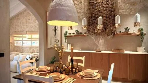 Luxury Apartment Right on Llucmajor Market Square – A Home of Style, Comfort, and Authentic Mallorcan Living