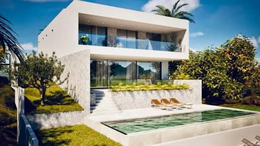 Prime Building Plot with License and Project in Portals Nous