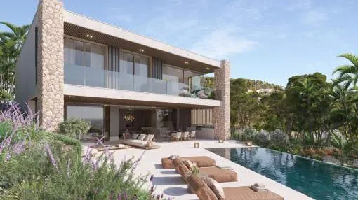 Newly built Luxury sea view villa