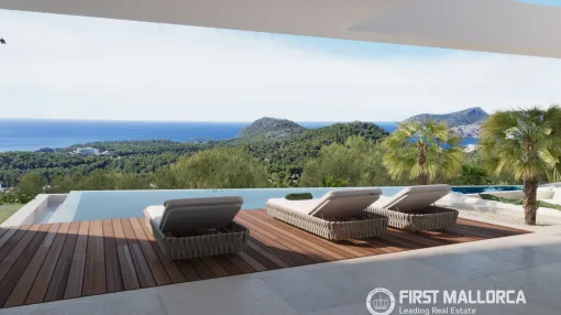 New-Build Villa with Infinity Pool & Spectacular Sea Views