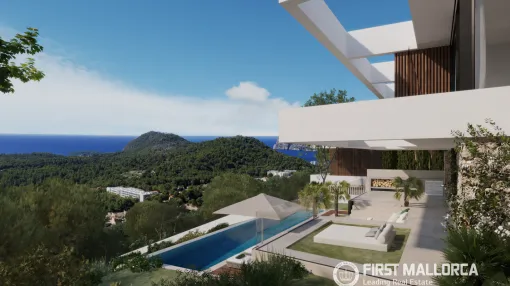 Modern New-Build Villa with Panoramic Sea Views & Infinity Pool