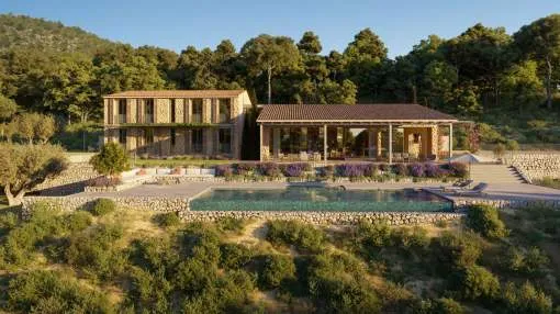 Impresive newly built Finca: An Intimate Dialogue with the Earth