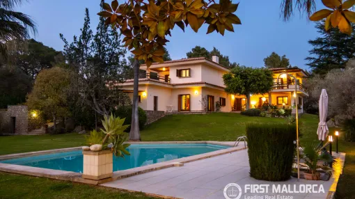 Rustic finca with panoramic views in Inca