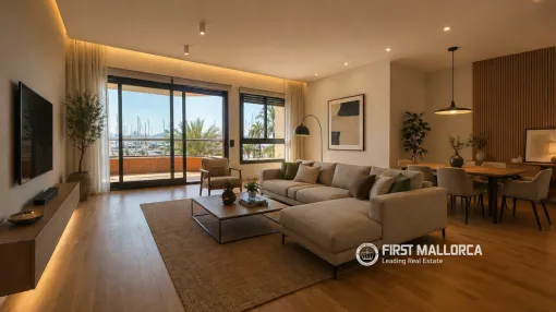 Exclusive luxury apartment on the front line of Paseo Marítimo with terrace and sea views