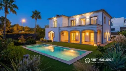 Spacious and solidly built villa in Mediterranean style