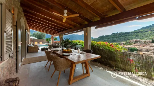 A Refined Finca in Fornalutx