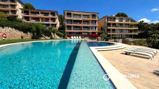 Incredible frontline apartment in Sol de Mallorca