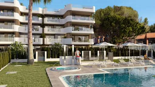 High-quality new-build flats right by the sea in Cala Ratjada