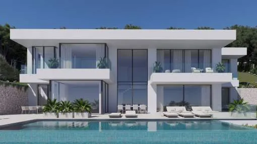 Exclusive Building Plot with Approved Luxury Villa Project in Son Vida