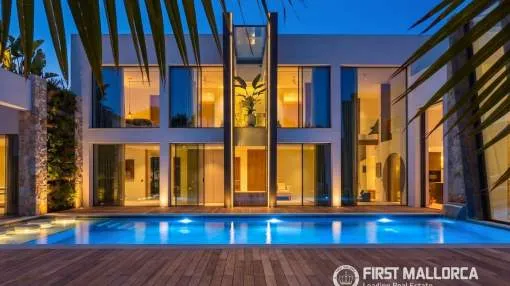 Brand-New Designer Family Villa in Prestigious Nova Santa Ponsa | Contemporary Architecture | Luxury Mediterranean Living