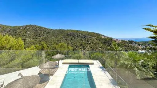 Private Luxury Villa with Pool and Panoramic Views in Costa d'en Blanes