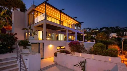 Modern Luxury Villa with Panoramic Sea Views in Costa d'en Blanes