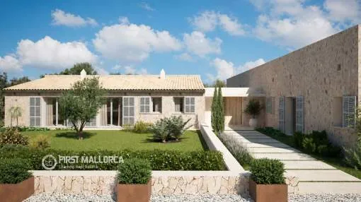Exclusive Newly Built Finca with Sea Views near Cala Romántica