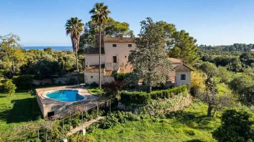 Manor house in Establiments in original condition, just 10 minutes from Palma centre