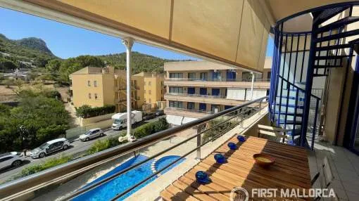 Renovated Furnished Penthouse with Private Rooftop Terrace in Port Andratx