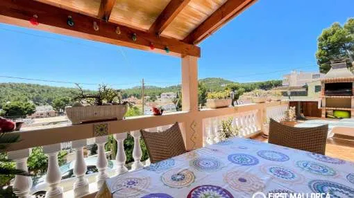 Semi-Detached Villa with Holiday Licence in Paguera