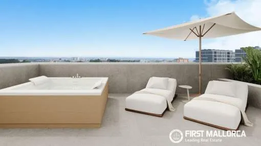 Exclusive penthouses for sale in Palma, combining unique design, luxury, and panoramic views.