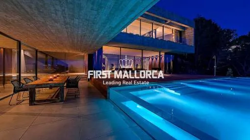 Minimalist villa in Son Vida with panoramic views to the bay of Palma Minimalist villa in Son Vida with panoramic views to the bay of Palma