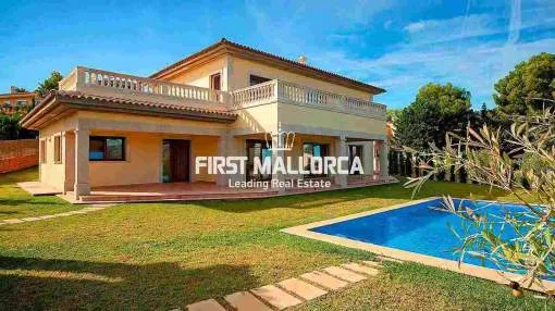 Santa Ponsa newly built 4 bed villa with panoramic views