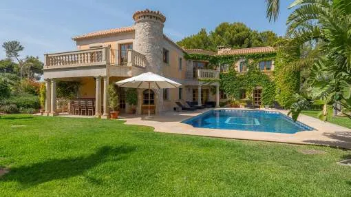 Unique villa in a delightful residential area in Sol de Mallorca