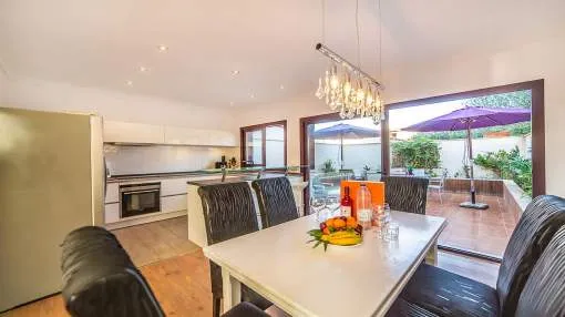 Modern terraced house located on the outskirts of Ses Salines Modern terraced house located on the outskirts of Ses Salines