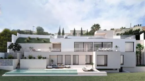 Modern new build villa in best area in Puerto de Andratx