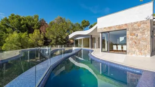 Ultra modern villa in Cas Catala designed by Alejandro Palomino