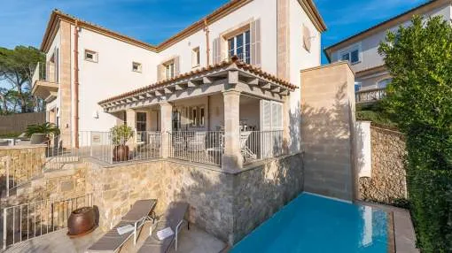 Deluxe sea view villa with exceptional interiors in Puerto de Andratx Deluxe sea view villa with exceptional interiors in Puerto de Andratx