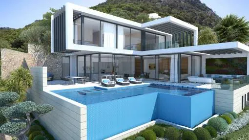 New project enjoying sea views and sunsets in Cala Llamp
