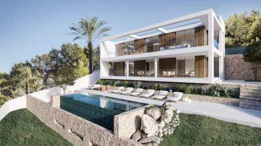 Project with a license and fantastic sea views in Nova Santa Ponsa Project with a license and fantastic sea views in Nova Santa Ponsa