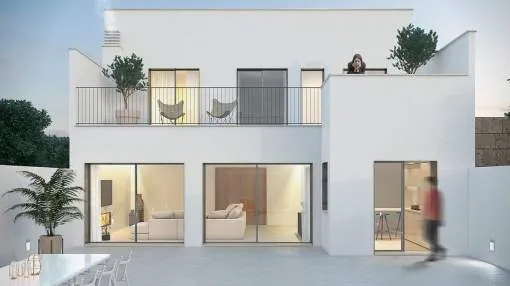 New built townhouse in the centre of Campos
