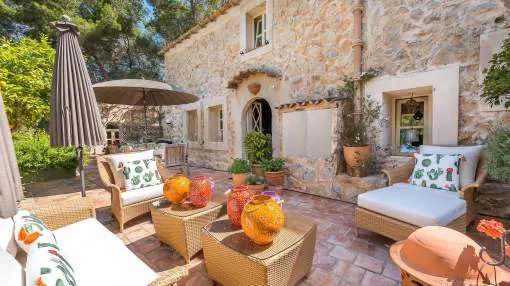 Charming Finca in an idyllic location on the edge of S'Arracó