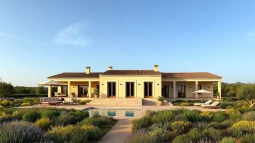 Modern finca with pool in an idyllic location – Mediterranean living with style