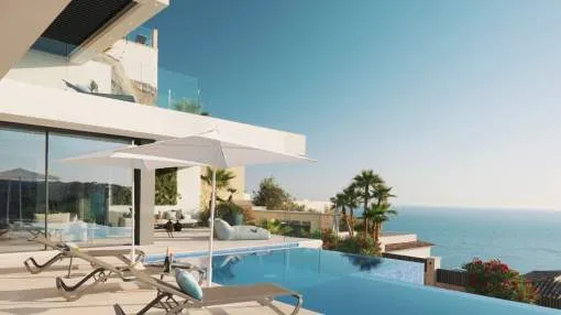 Cala Llamp – Newly built villa with unique design and dream views
