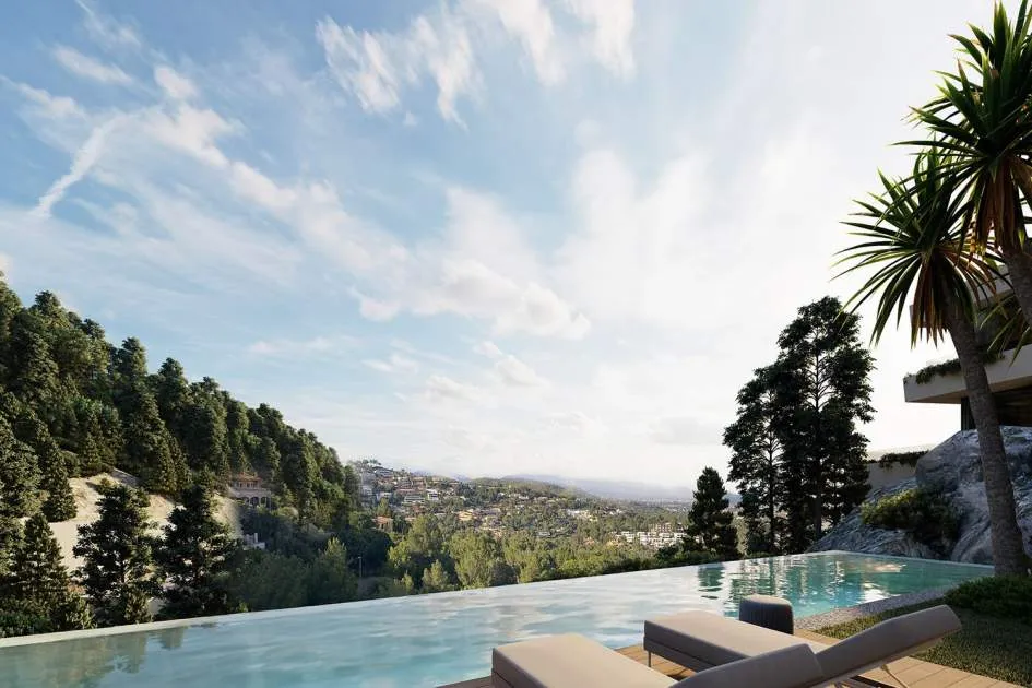 2960 m² building plot with panoramic views