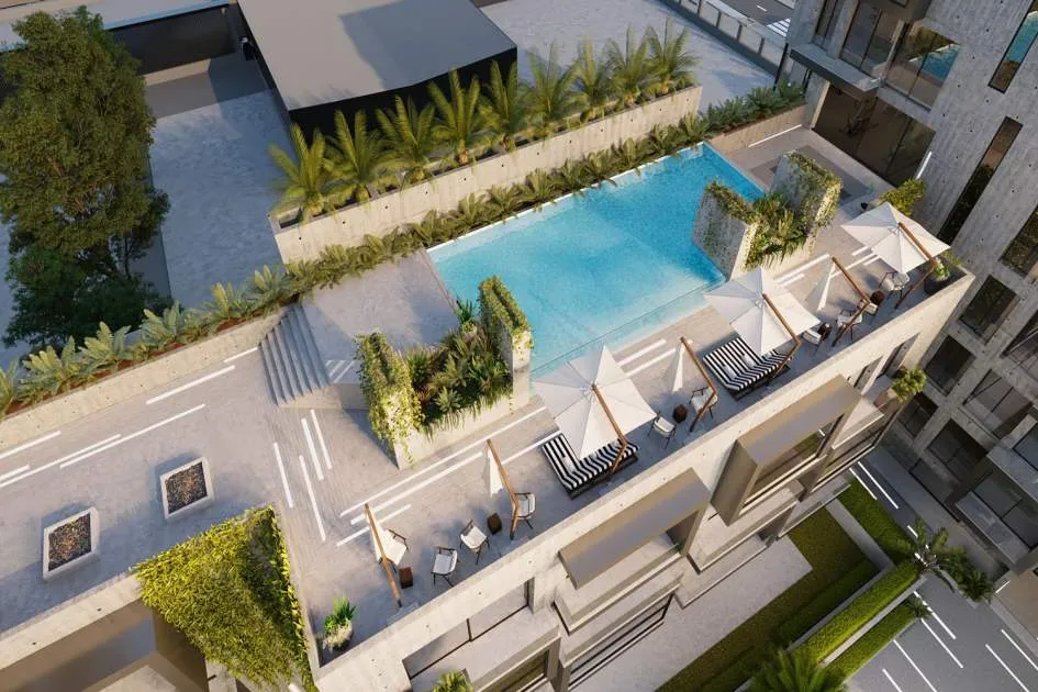 Newly constructed residence with luxury penthouses near Portixol