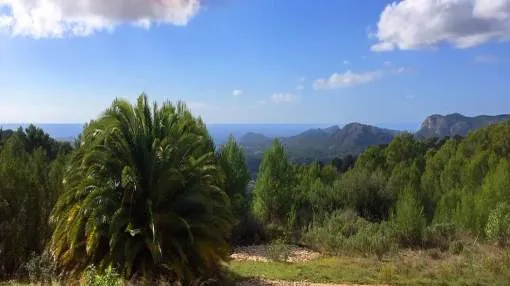Unique sea view plot with approved project for a luxury villa Unique sea view plot with approved project for a luxury villa