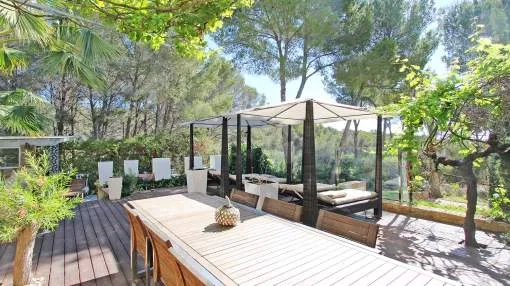 Garden-apartment in modern residence close to the beach Garden-apartment in modern residence close to the beach