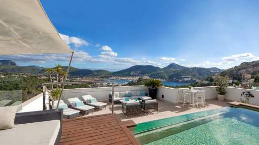 Cala Moragues – Exclusive penthouse with beautiful harbour views Cala Moragues – Exclusive penthouse with beautiful harbour views