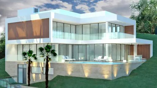 Cala Llamp – Contemporary luxury villa project with sensational views