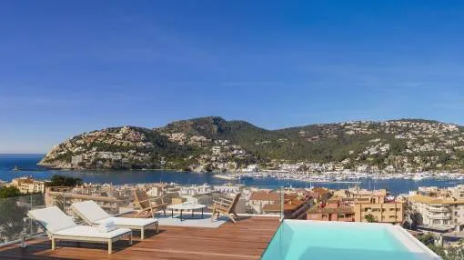 Exclusive, modern new build villa with harbour and panoramic views Exclusive, modern new build villa with harbour and panoramic views