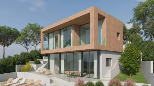 Turnkey villa according to customer’s wishes with stunning sea views Turnkey villa according to customer’s wishes with stunning sea views
