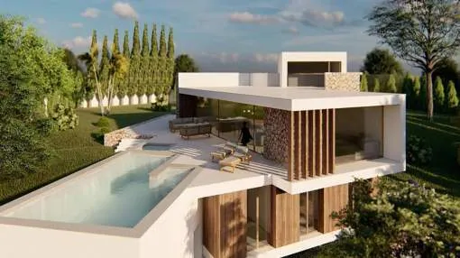 Magnificent villa project in one of the best residential areas in the southwest Magnificent villa project in one of the best residential areas in the southwest