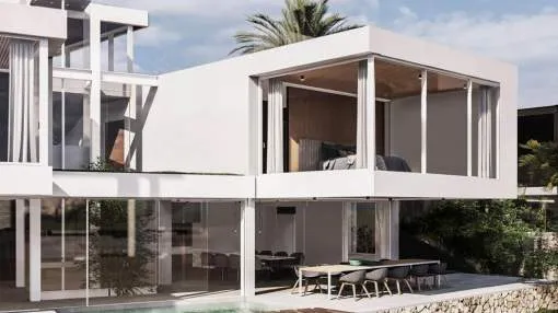Sea view plot with approved villa project in top location Sea view plot with approved villa project in top location